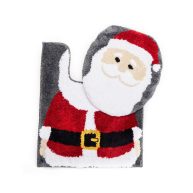 Real Living Santa Toilet Topper & Contour