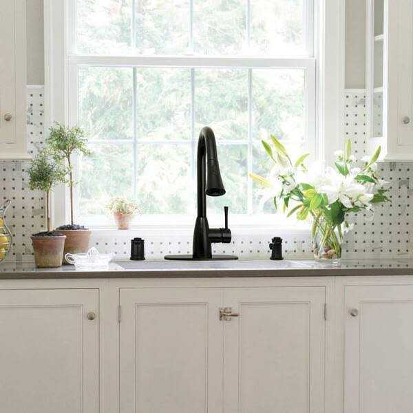 Akicon Built in Soap Dispenser Refill from Top with 17 oz Bottle AK81018-MB - Image 3