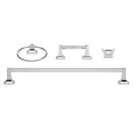 Project Source 4-Piece Seton Decorative Bathroom Hardware Set FSI S4PC CROM