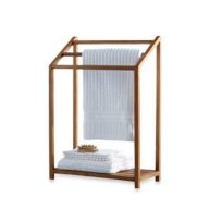 Aqua Teak Towel Stand
