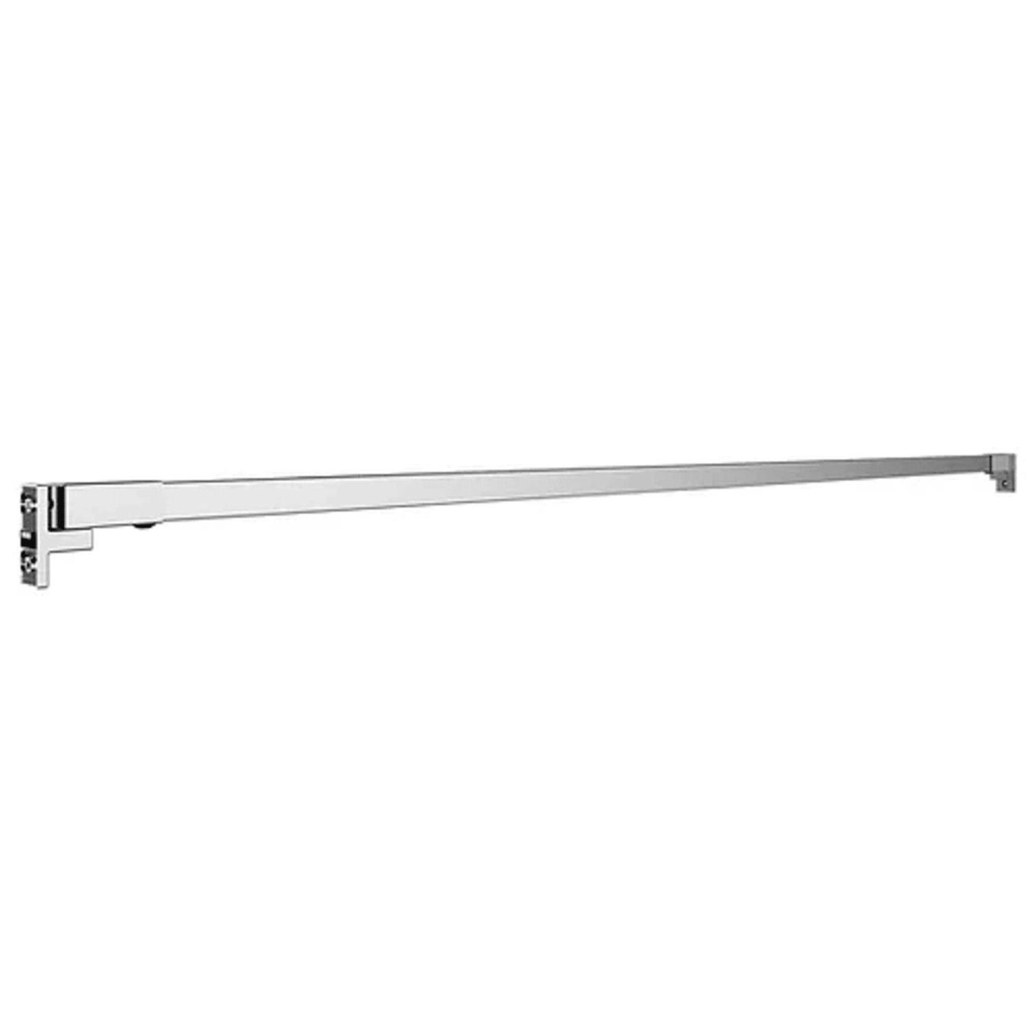 Preferred Bath Accessories 60 Straight Fixed Shower Curtain Rod Finish