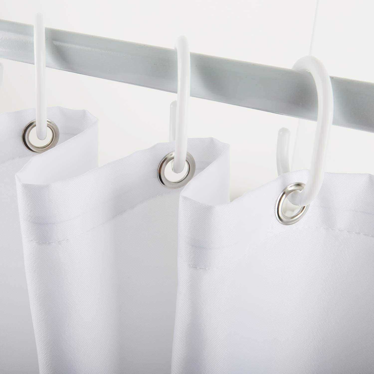 Abaysto Curtain Vintage Christmas Jolly Santa Shower Curtain Bathroom,Polyester Waterproof Curtain with Hooks - Image 2