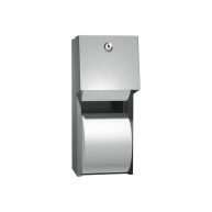 ASI Surface Mounted Dual Roll Toilet Tissue Dispenser