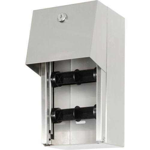 ASI Surface Mounted Dual Roll Toilet Tissue Dispenser - Image 3