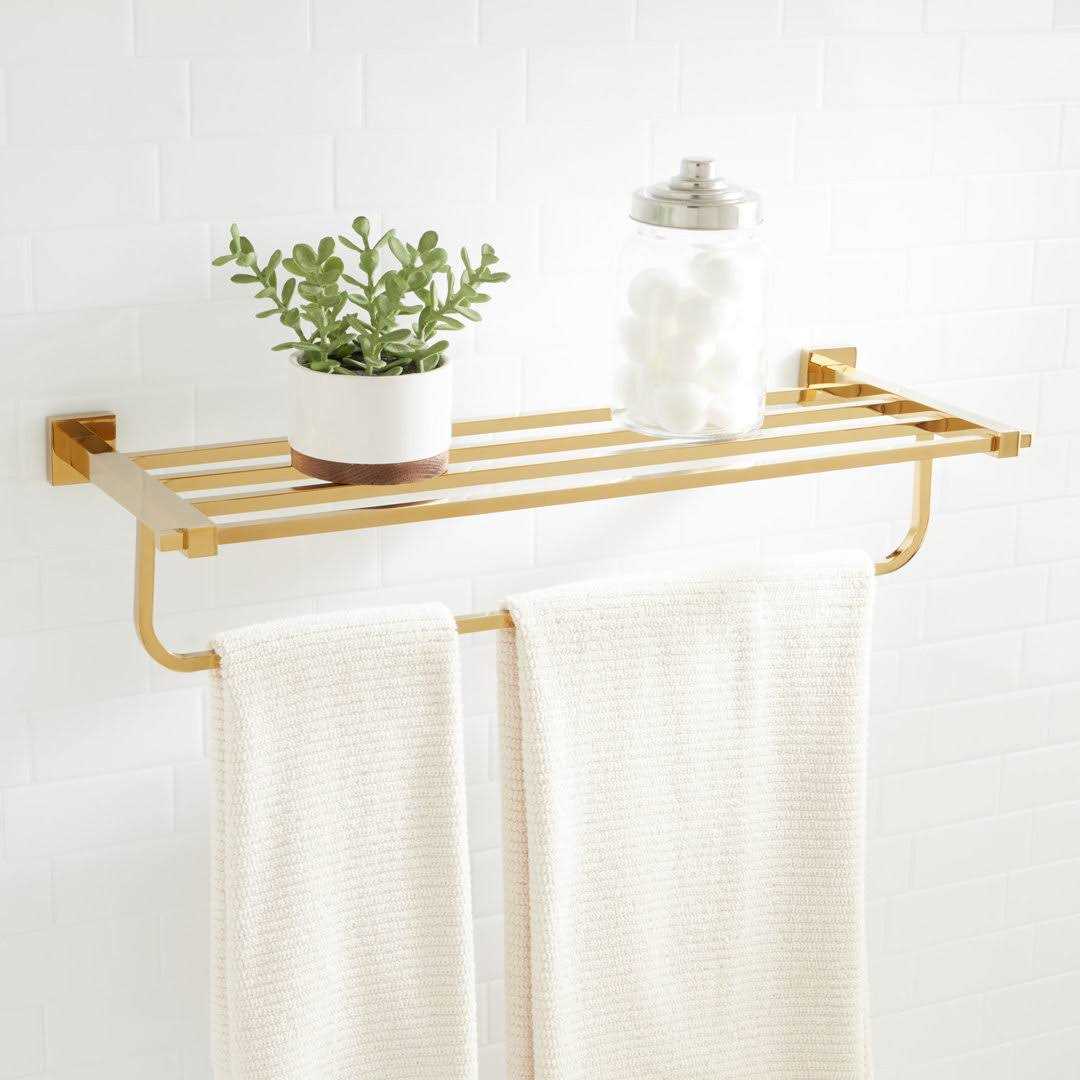 Albury Wall Mounted Towel Rack Signature Hardware - Image 2
