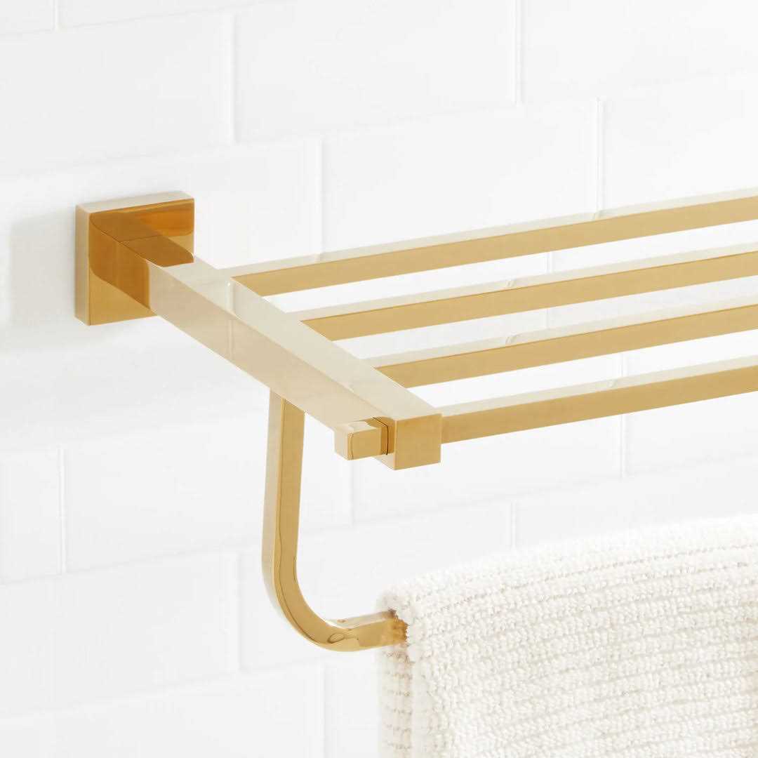 Albury Wall Mounted Towel Rack Signature Hardware - Image 3