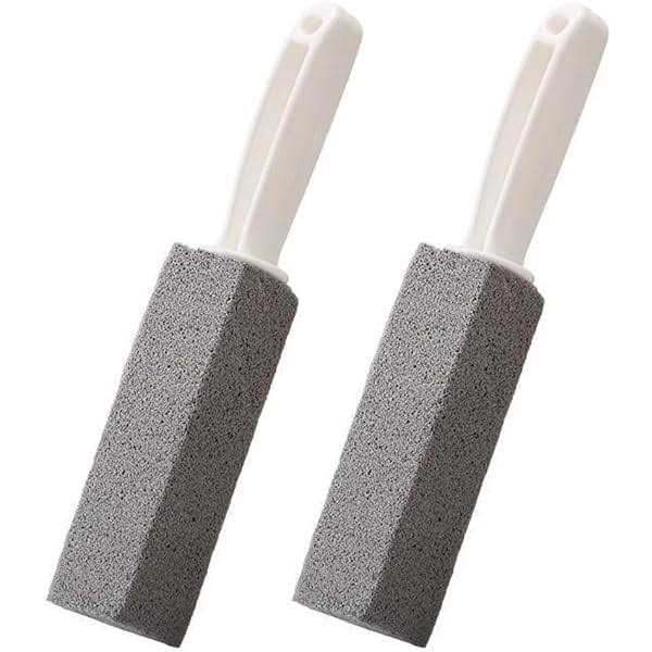 Pumice Stone for Toilet Cleaning Pumice Cleaning Stone with Handle - Image 2