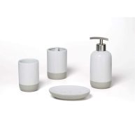 Aoldhyy Roselli Trading Company 4pc Country Inn Bathroom Accessory Set