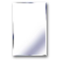 American Pride 9422WBR1 Harmony 16 x 22 Single Door Medicine Cabinet with Beveled Mirror