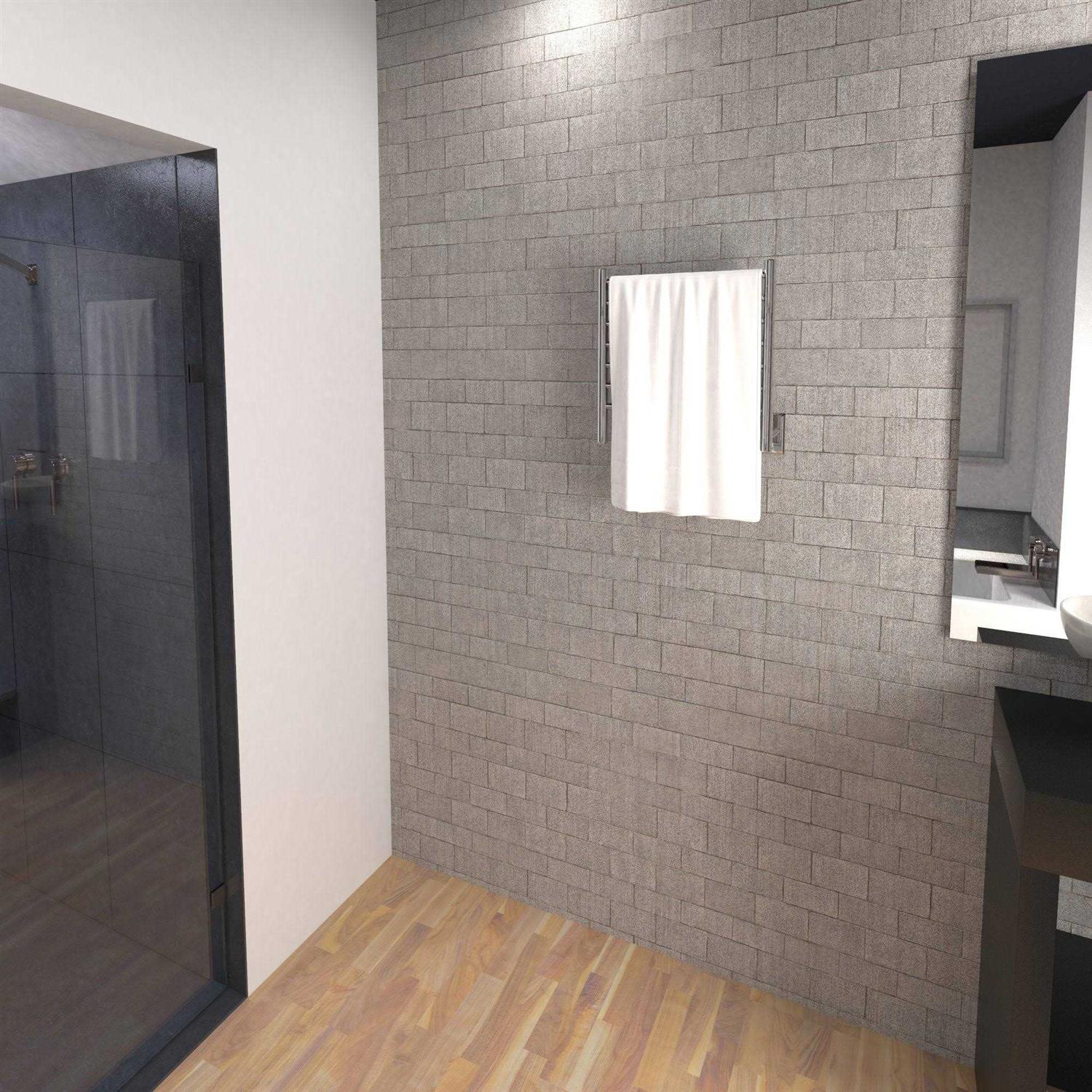 Amba Radiant Small Towel Warmer in Brushed - Image 4