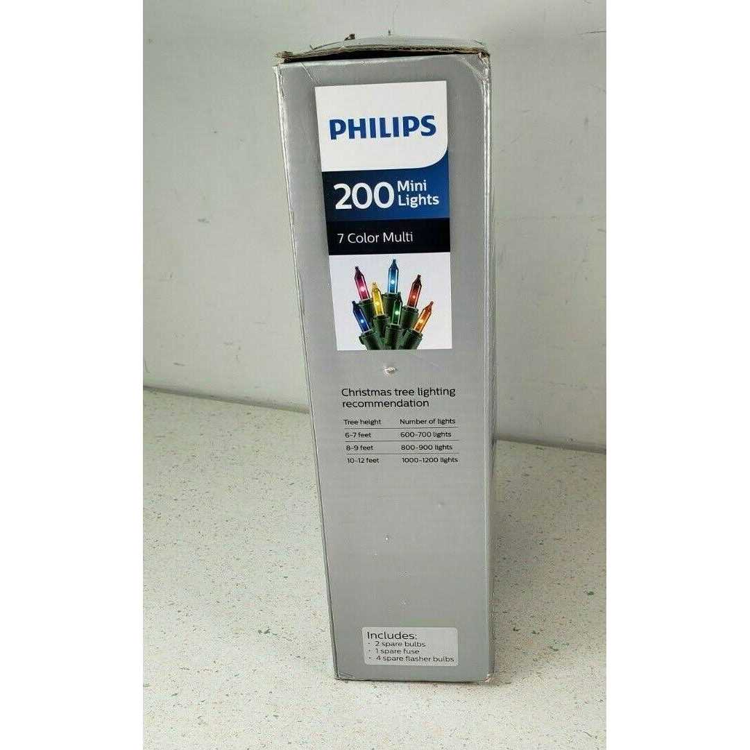 Philips 200ct Multi Heavy Duty Mini String Christmas Lights - Image 4