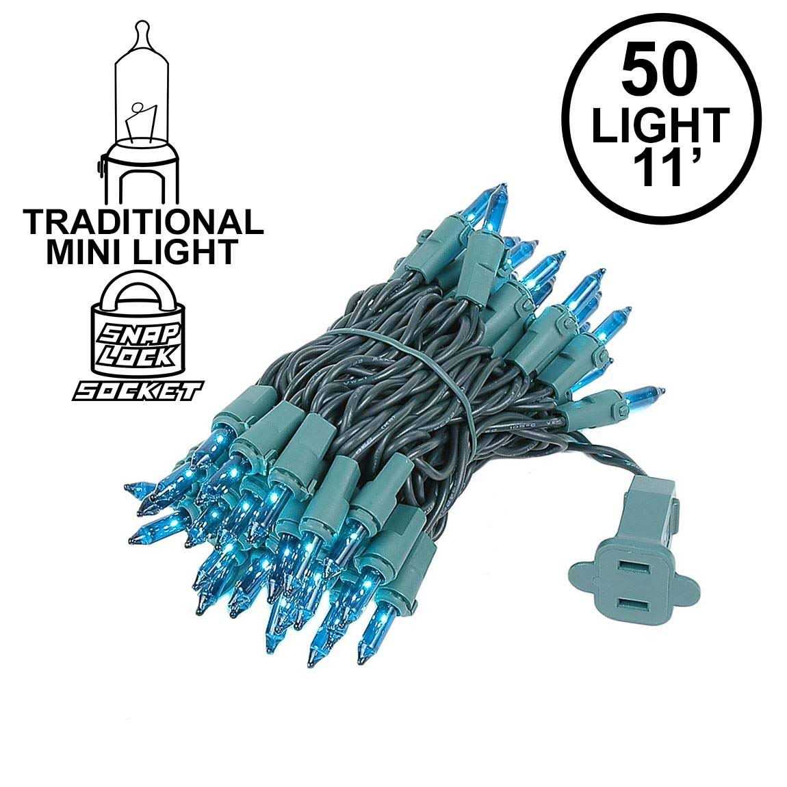Novelty Lights Inc 50 Light Mini Christmas Lights String - Image 4