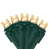 Northlight 50 White LED Wide Angle Christmas Lights