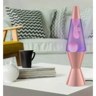 14.5 Lava Lamp Rose Gold