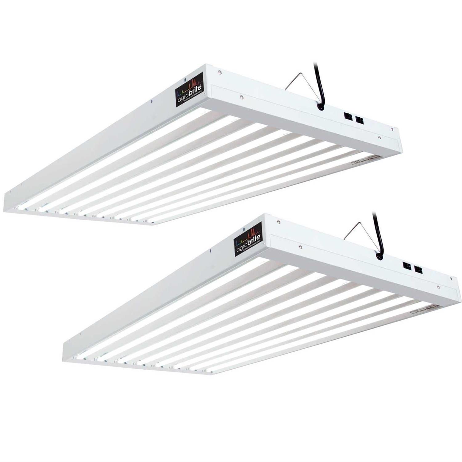 Agrobrite T5 432W 4′ 8-Tube Fixture with Lamps