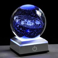 Qianwei 3D Solar System crystal Ball Led