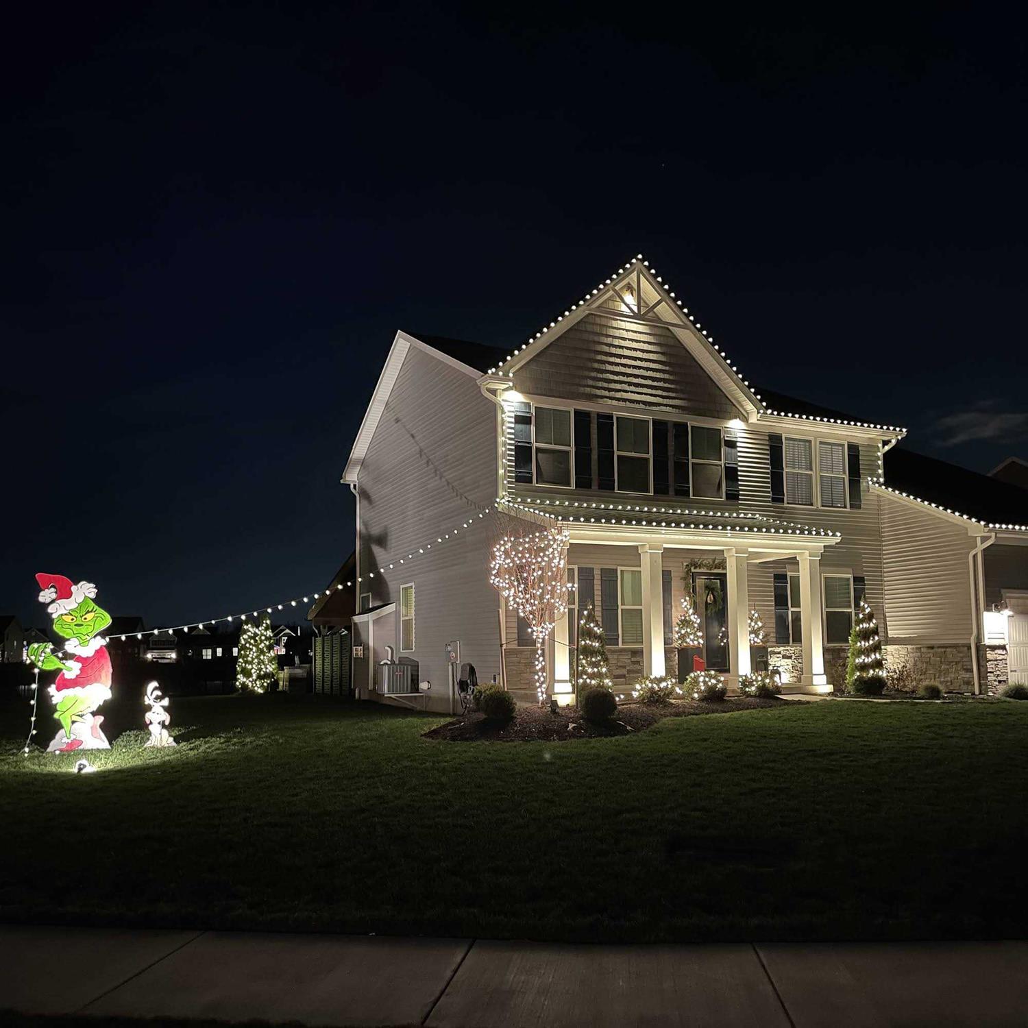 Northlight 100 White Faceted LED C9 Christmas Lights - Image 5