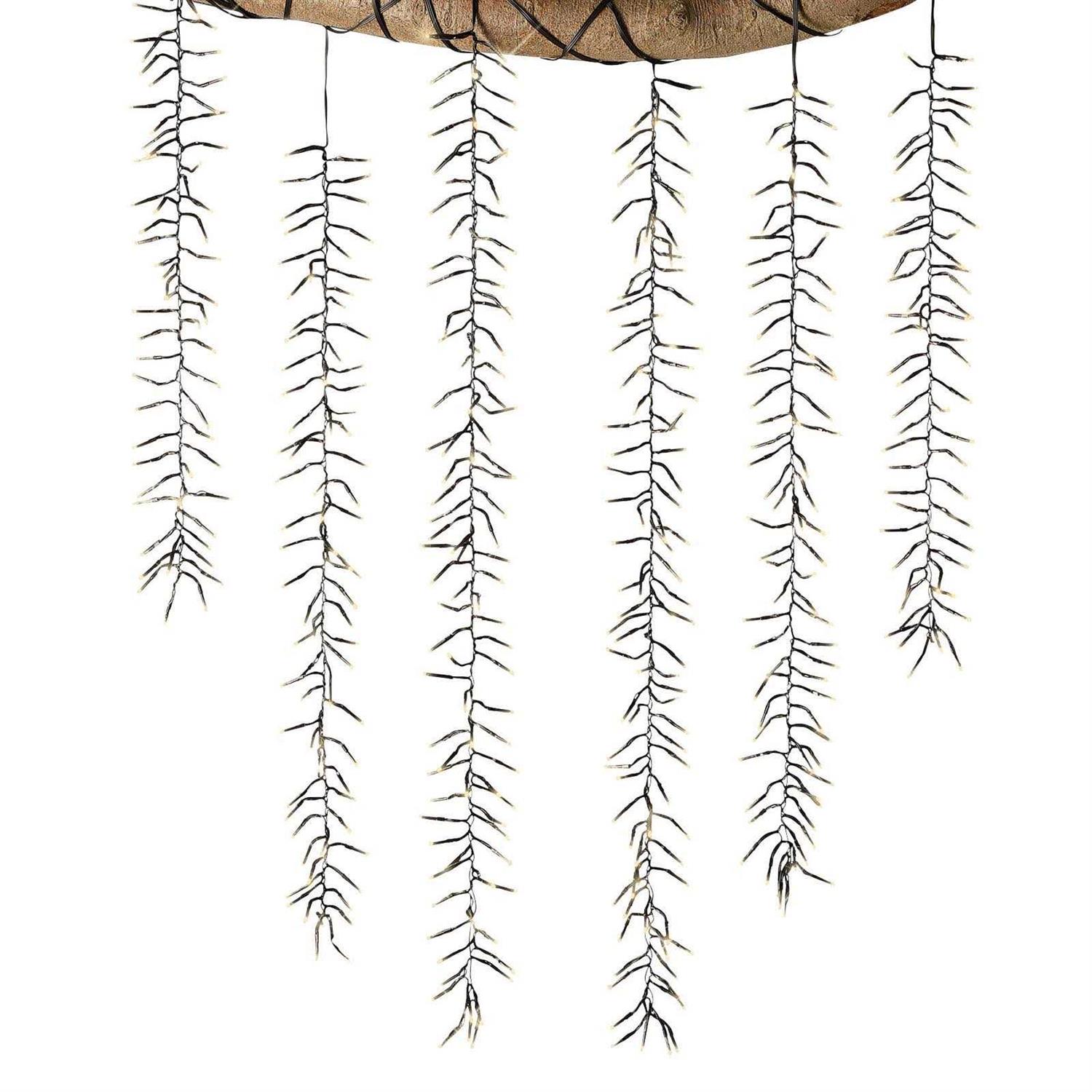 39 FT Cascade Extension Set Warm White Christmas Lights - Image 2