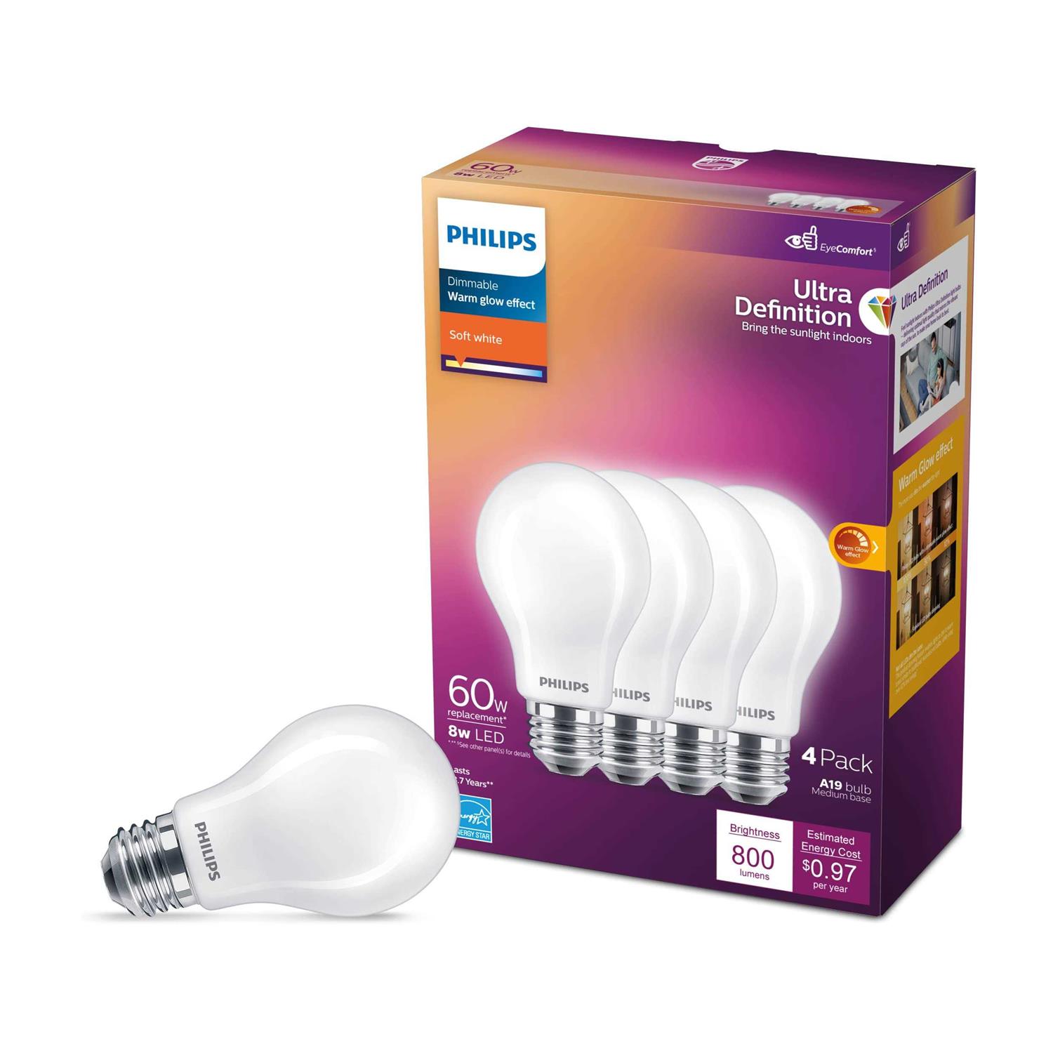 Philips A19 LED Light Bulbs - Image 5