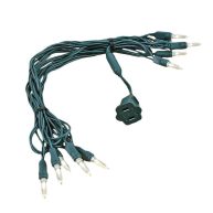 Novelty Lights 10 Light T5 LED Christmas Mini Light Set Outdoor Lighting Party Patio String Lights