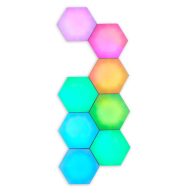 Onn. 8-Pack Rgbic Hexagon Lights