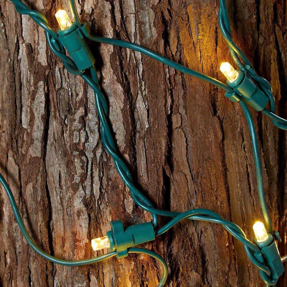 150L Warm White Mini LED Ribbon Net Lights Home Accents Holiday - Image 4