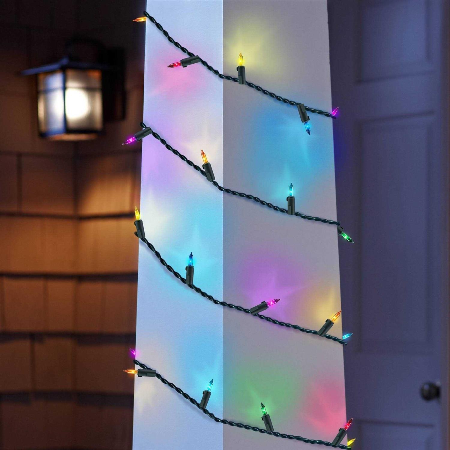 Philips 400ct Christmas Incandescent Heavy Duty Smooth Mini String Lights Multicolored - Image 3
