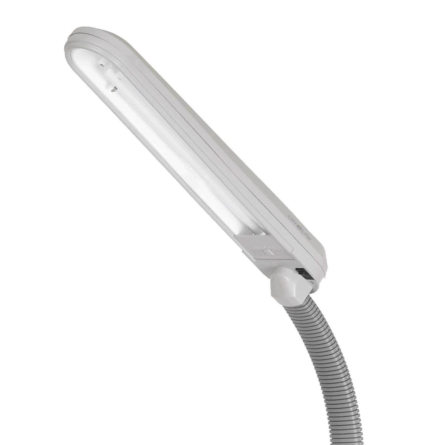 OttLite 24W Craft Plus Floor Lamp in Dove - Image 5