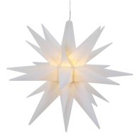 Northlight 12 White LED Lighted Moravian Star Christmas Decoration