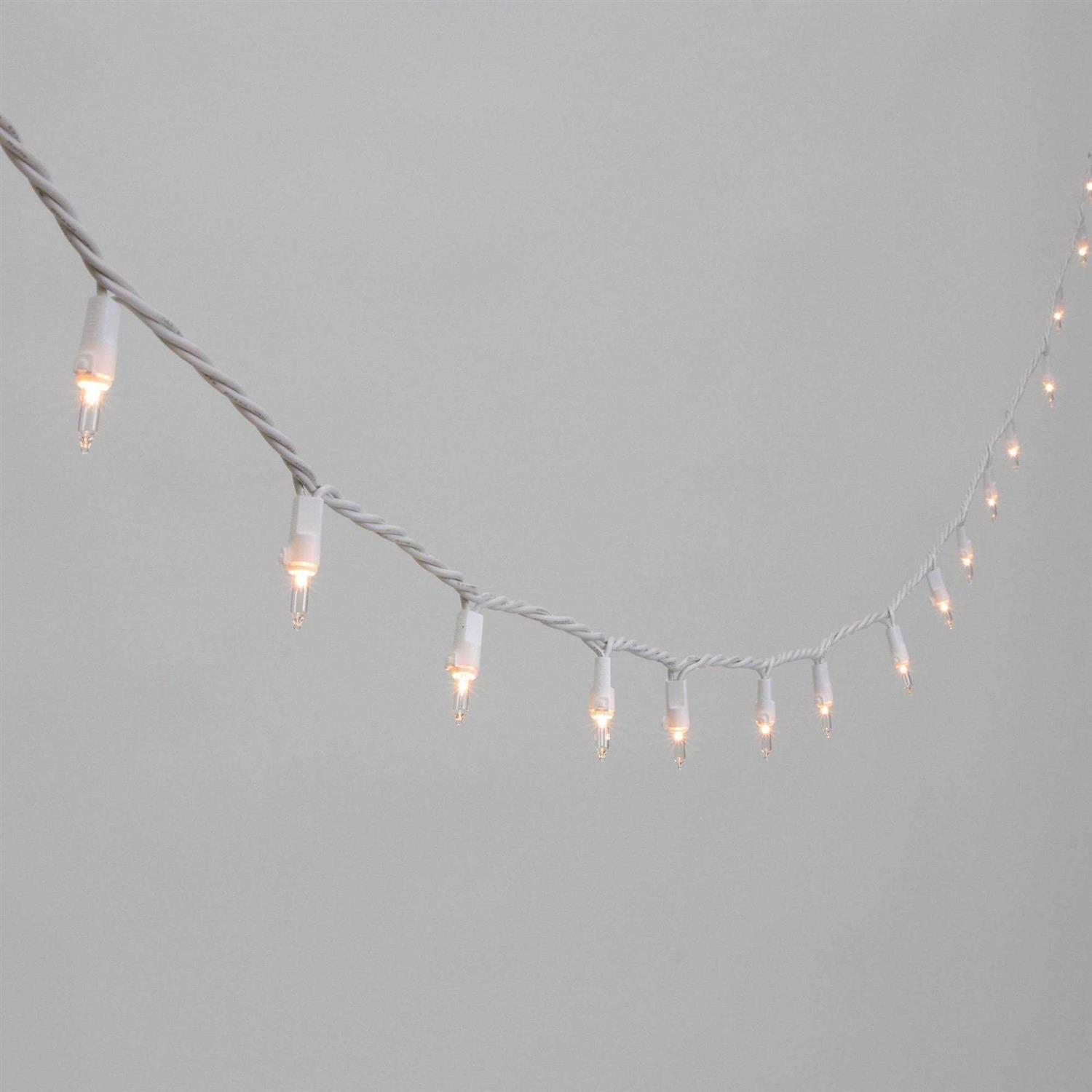 Philips 100ct Incandescent Smooth Heavy Duty Mini Christmas String Lights