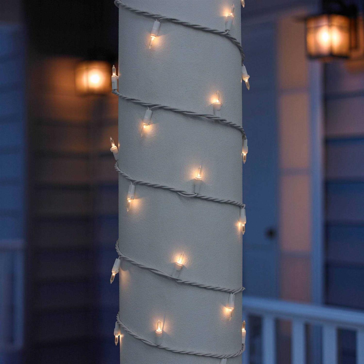 Philips 100ct Incandescent Smooth Heavy Duty Mini Christmas String Lights - Image 4