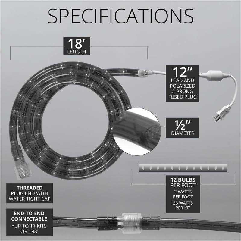 18′ Rope Light - Image 4