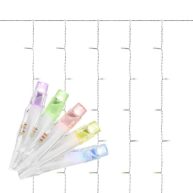 600L Multi LED Weeping Willow Icicle Lights Home Accents Holiday