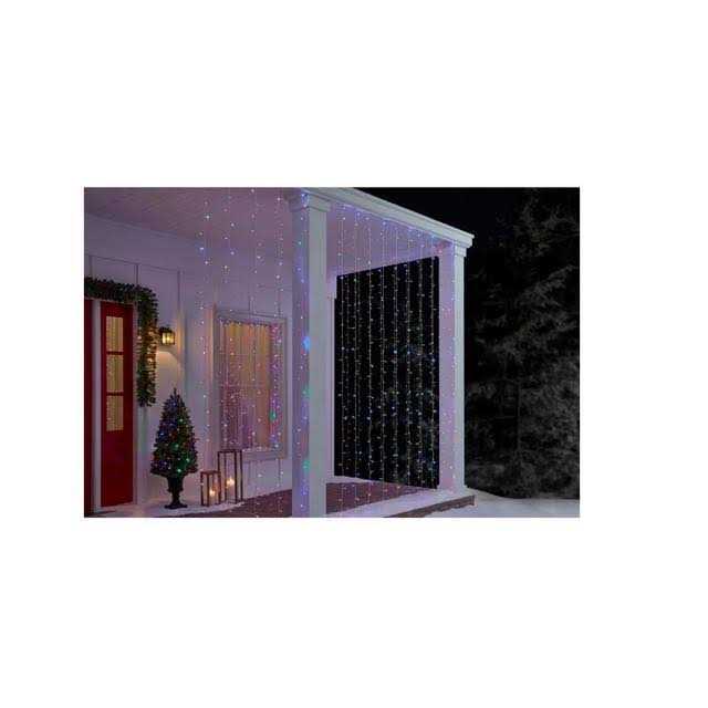 600L Multi LED Weeping Willow Icicle Lights Home Accents Holiday - Image 3