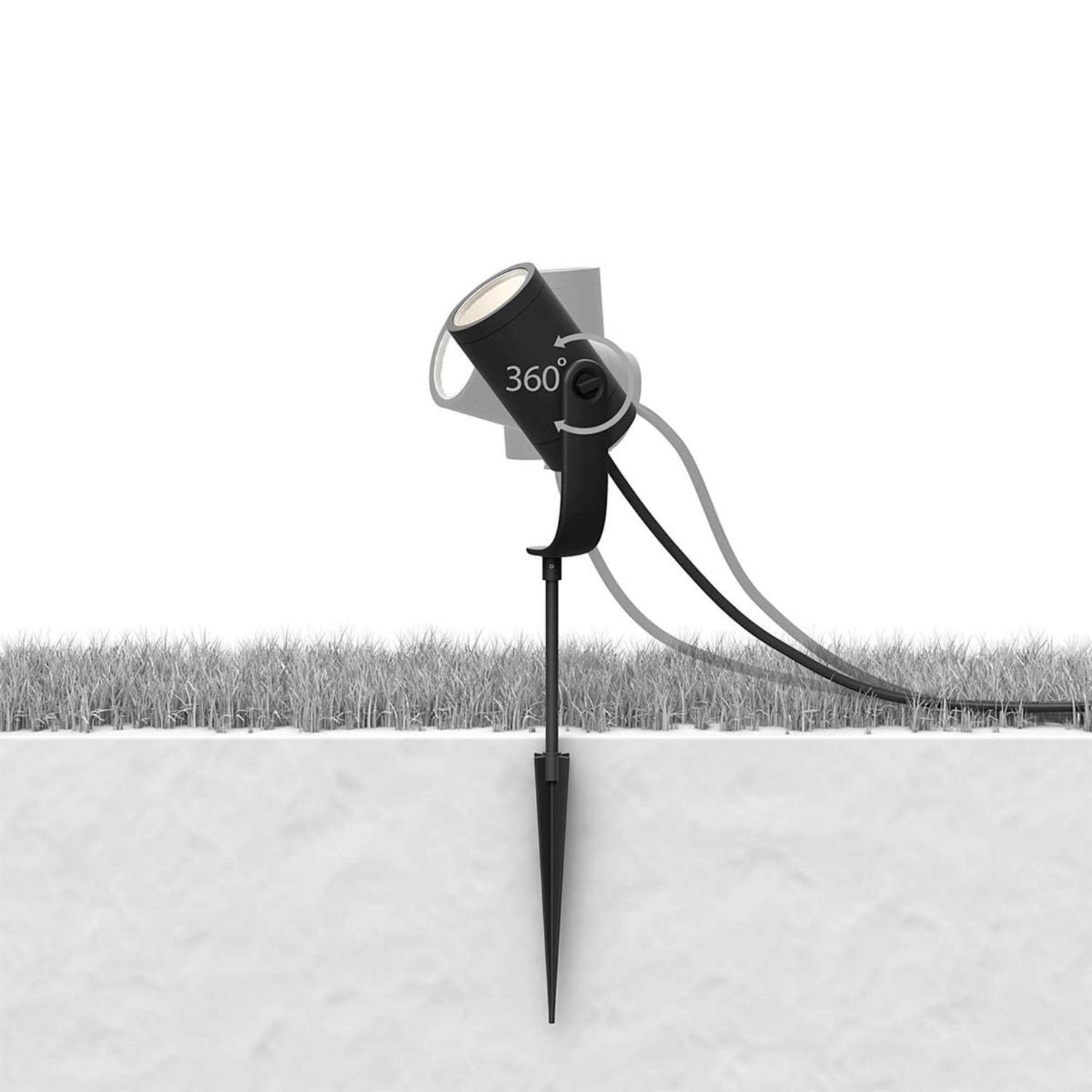 Philips Hue White and Color Ambiance Lily Outdoor Spot Light - Image 3