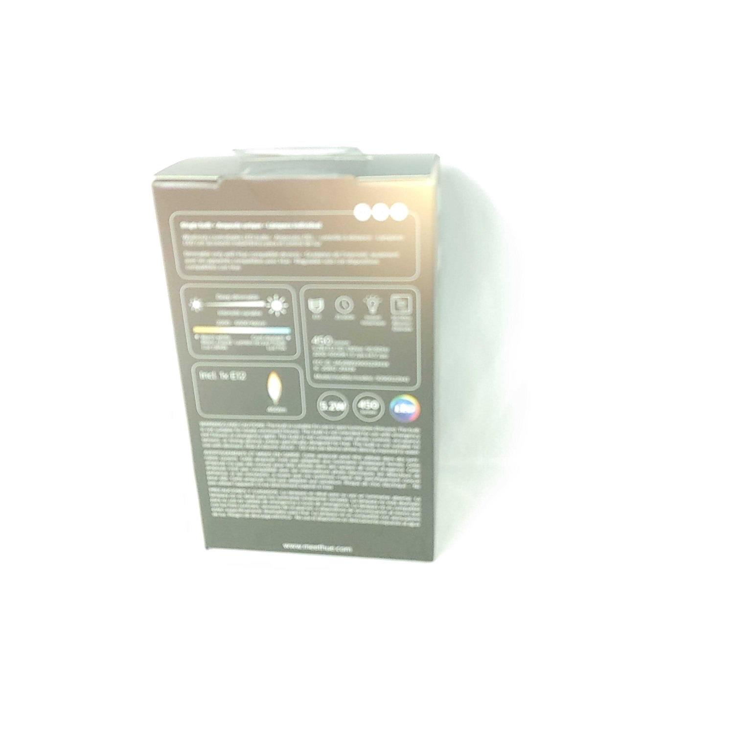 Philips Hue E12 Bluetooth Smart LED White Ambiance Candelabra Bulb - Image 2