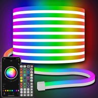 AILBTON Led Neon Rope Lights 32.8ft,Control with App/Remote,Flexible 32.8ft