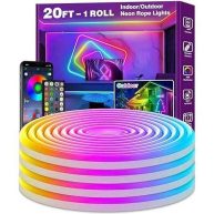 AILBTON Led Neon Rope Lights 32.8ft,Control with App/Remote,Flexible 32.8ft