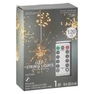 120ct. Warm White LED String Lights Starburst by Ashland