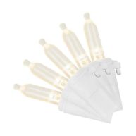 100L Warm White Mini LED White Wire Lights Home Accents Holiday