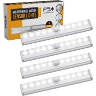 PeakPlus LED Motion Sensor Light LED Battery Operated Lights Under Cabinet Lighting