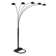 Ore International 5 Arms Arch Floor Lamp