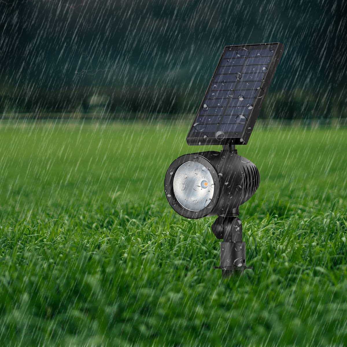 Portfolio 60LM Solar Spot Light in Black SL1832 - Image 2