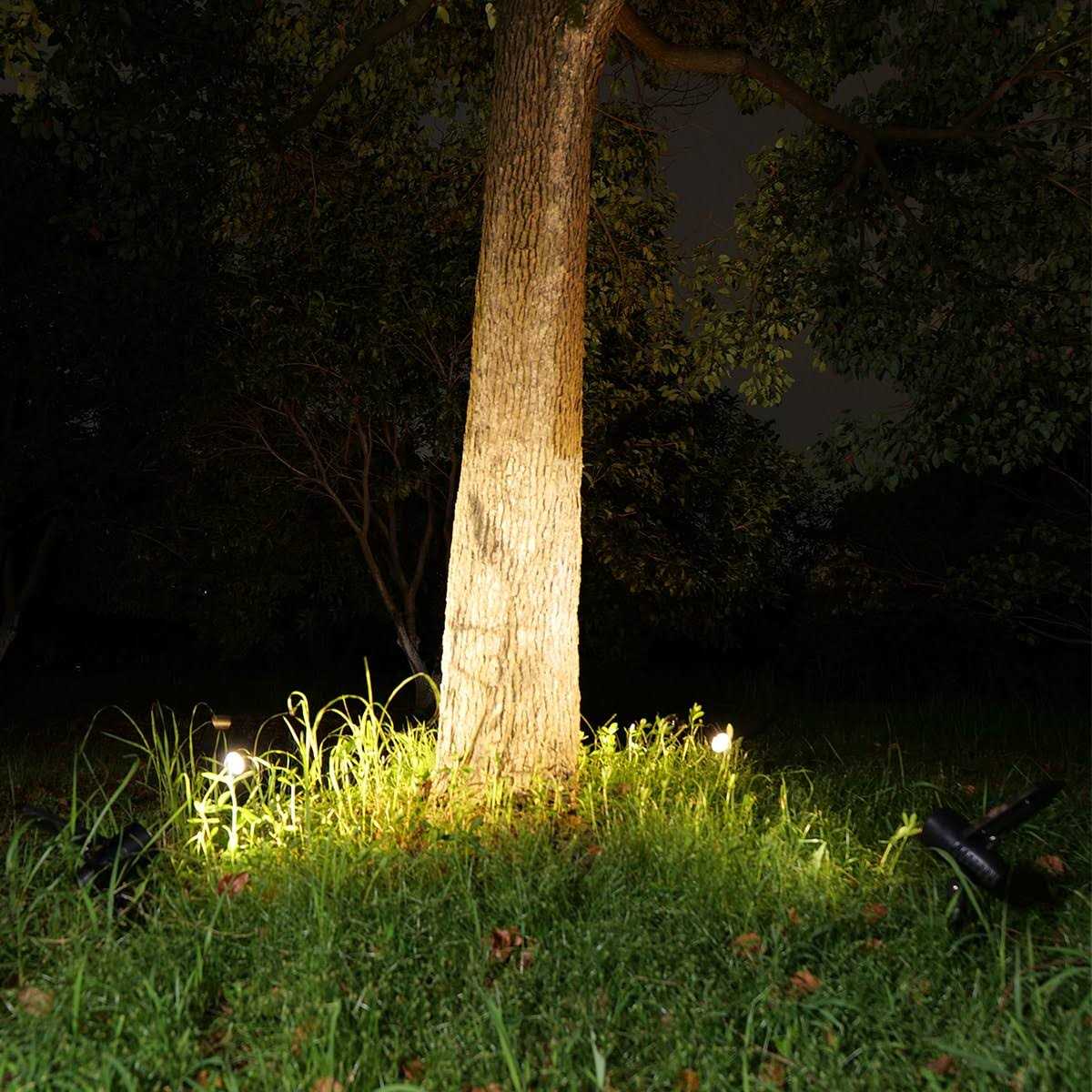 Portfolio 60LM Solar Spot Light in Black SL1832 - Image 3