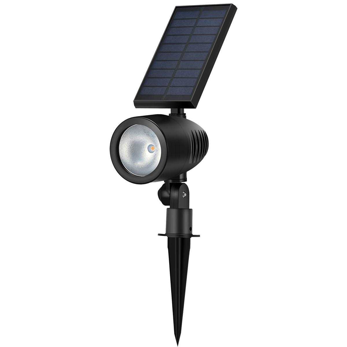 Portfolio 60LM Solar Spot Light in Black SL1832 - Image 4