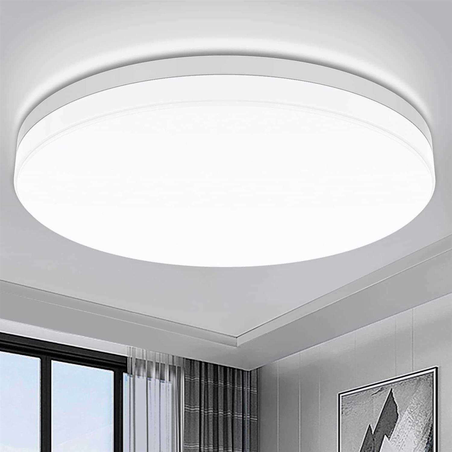 Airand 5000K LED Ceiling Light Flush Mount 18W 1650LM Round LED Ceiling Lamp for Kitchen - Image 4