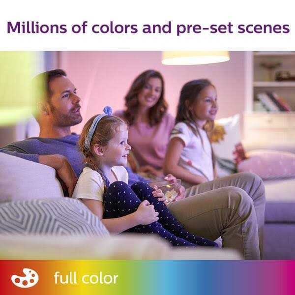 Philips Smart Wi-Fi Connected LED 40-Watt B12 Candle Light Bulb - Image 2