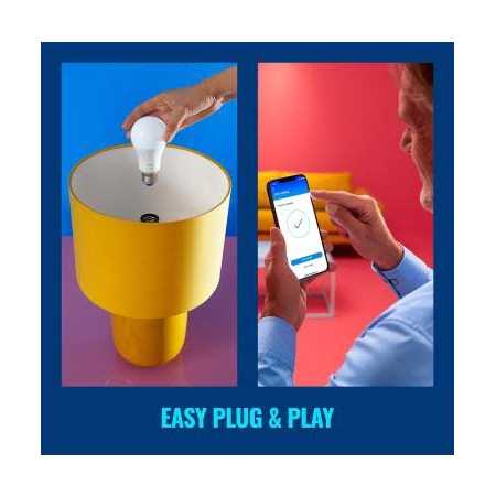 Philips Smart Wi-Fi Connected LED 40-Watt B12 Candle Light Bulb - Image 4