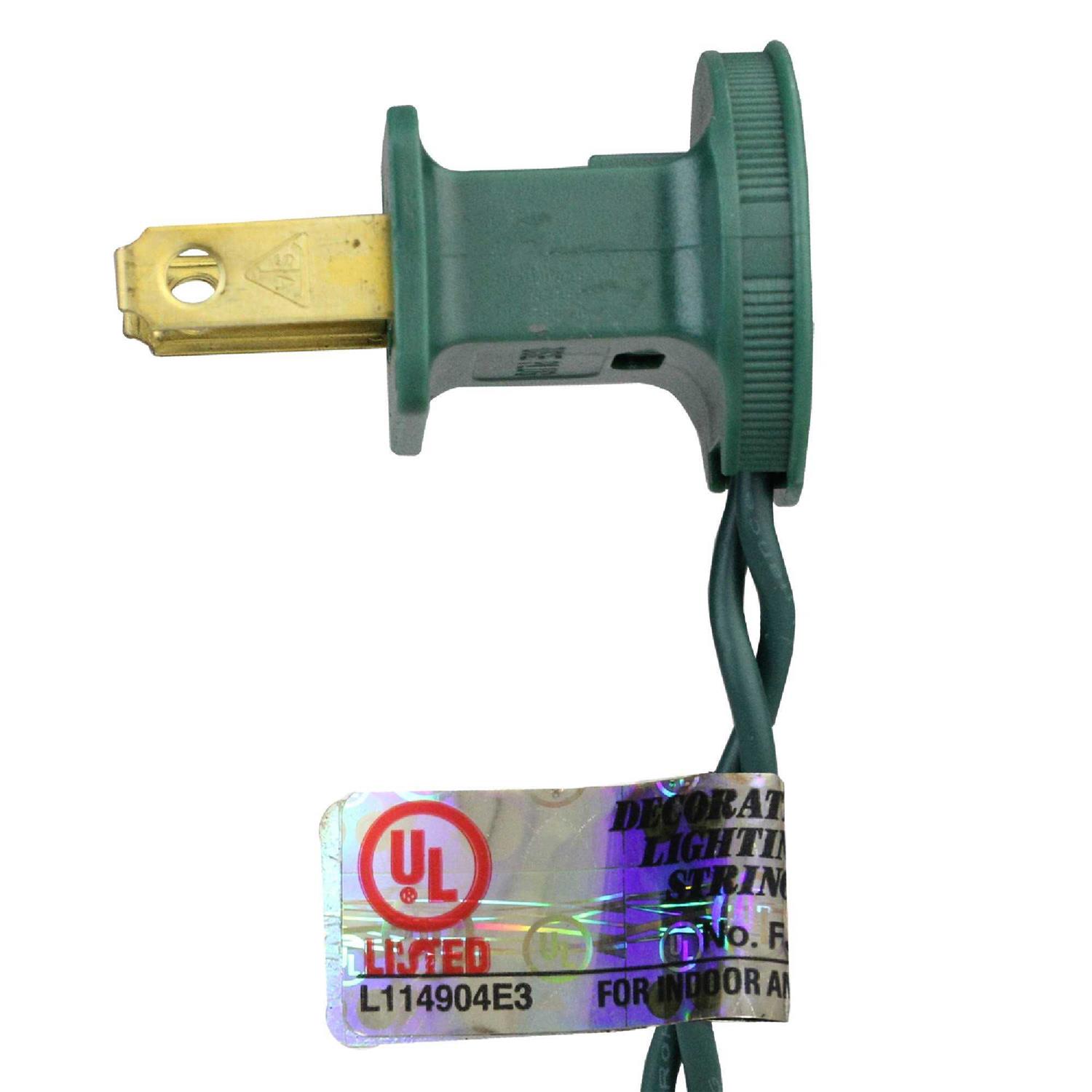 Northlight 50-Count White Twinkle Flame Tip C5 Mini Christmas Light Set - Image 5