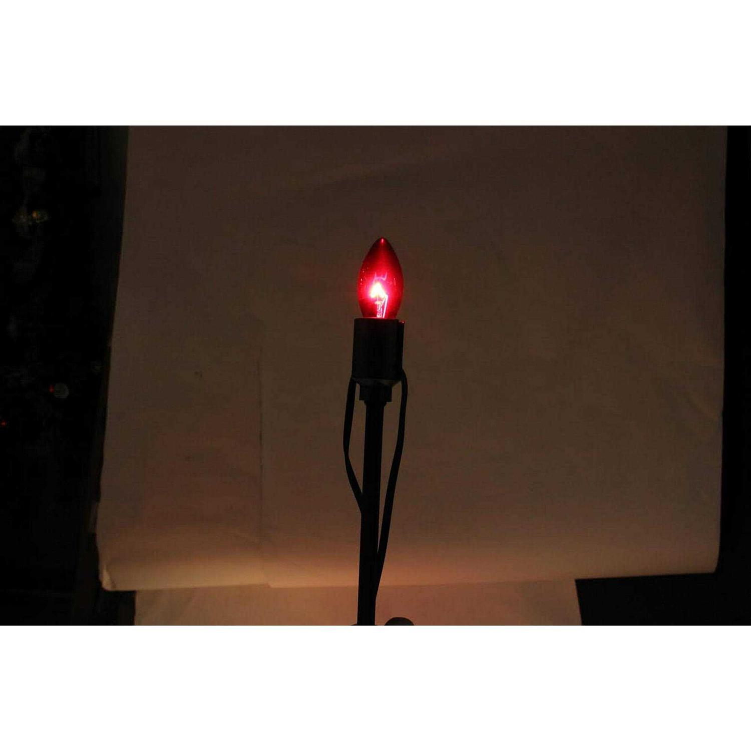 Northlight Set of 15 Clear Lighted C9 Christmas Pathway - Image 4